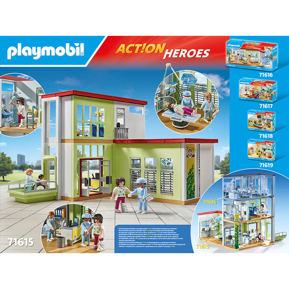 Playmobil - Modern Hospital Playset - Preschool