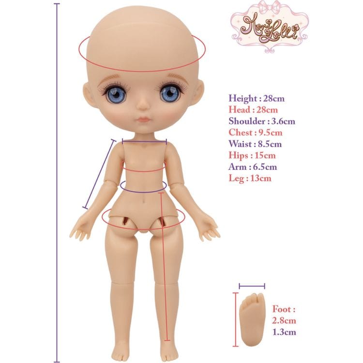 Mori Lolli - Mori Lolli - Strawberry Fields Doll - Dolls
