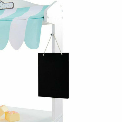 Teamson Kids - My Dream Bakery Shop Dessert Stand - White/Mint - Preschool