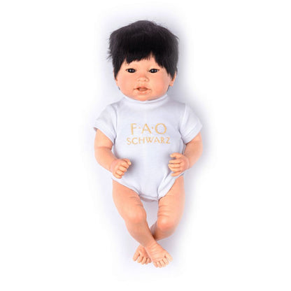FAO Schwarz - My FAO Doll - Fair Skin with Black Hair & Dark Brown Eyes - My FAO Doll