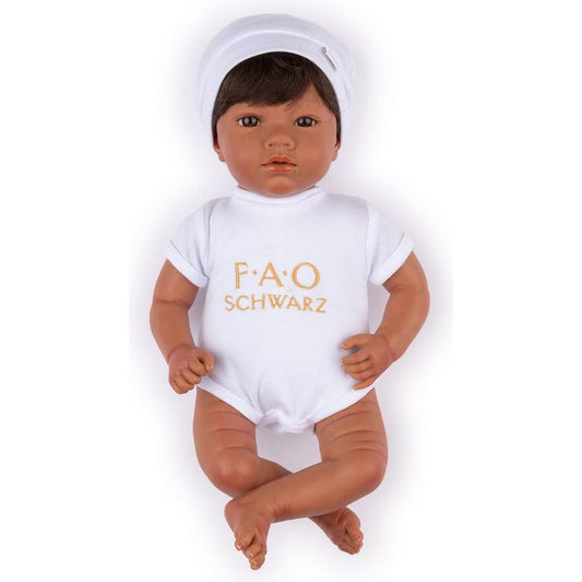 FAO Schwarz - My FAO Doll - Olive Skin with Brown Hair & Brown Eyes - My FAO Doll
