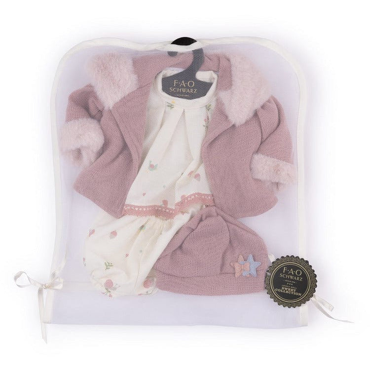 FAO Schwarz - My FAO Doll Outfit - Cream & Pink - My FAO Doll