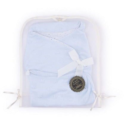 FAO Schwarz - My FAO Doll Swaddle - Light Blue Stars - My FAO Doll