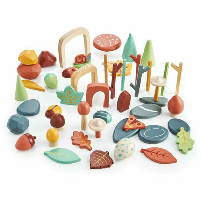 Tender Leaf Toys - My Forest Floor Wooden Activity Box - Preschool