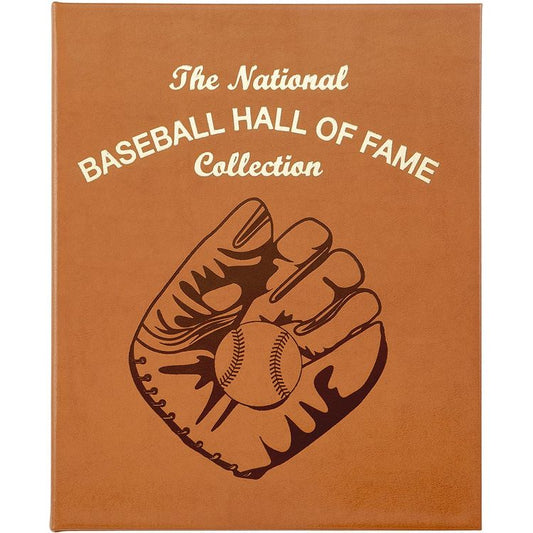 Graphic Image - National Baseball Hall of Fame Book Leather Edition - Books