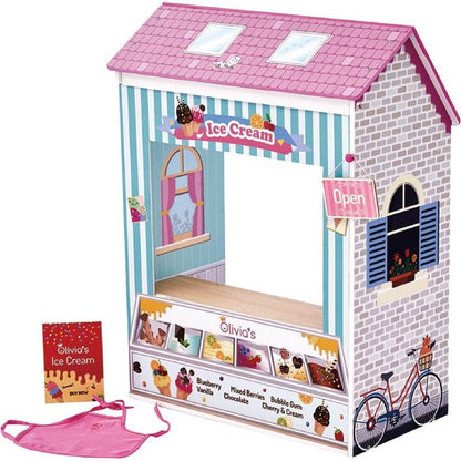 Teamson Kids - Olivia's Little World - Olivia's Classic Convertible Play House (4 in 1) - Dolls