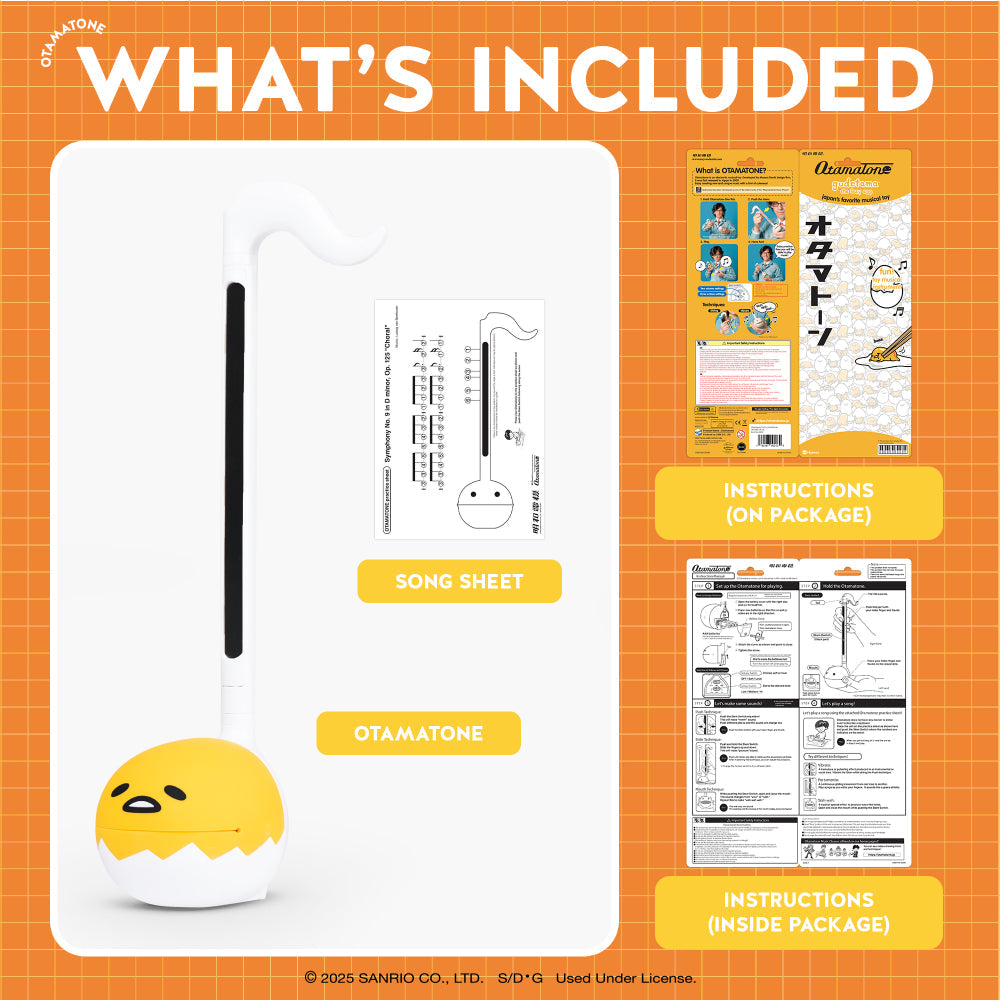 Otamatone - Otamatone Sanrio - Gudetama - Music