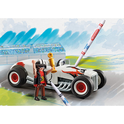 Playmobil - PLAYMOBIL Color: Hot Rod Playset - Preschool
