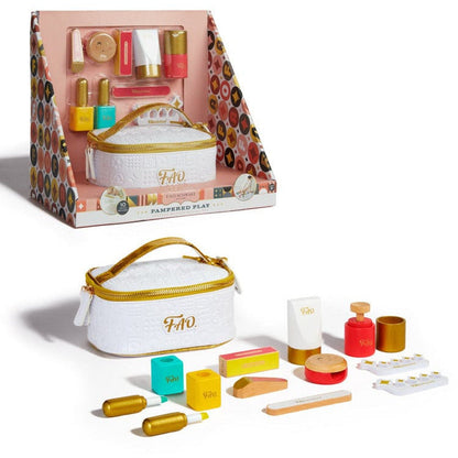 FAO Schwarz - Pampered Play Pretend Wooden Beauty Set - Preschool