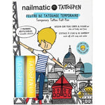 Nailmatic - Paris Tattoo Pen Set for Kids - Trend Accessories