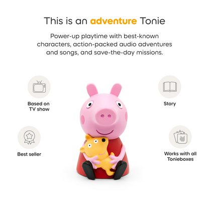 Tonies - Peppa Pig: On the Road with Peppa Tonie - Electronics