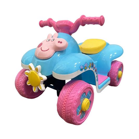 Best Ride on Cars - Peppa Pig Quad 6V Ride-On - Outdoor