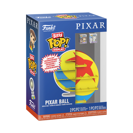 Funko - Pixar Bitty Pop! Display Pixar Ball - World of Funko