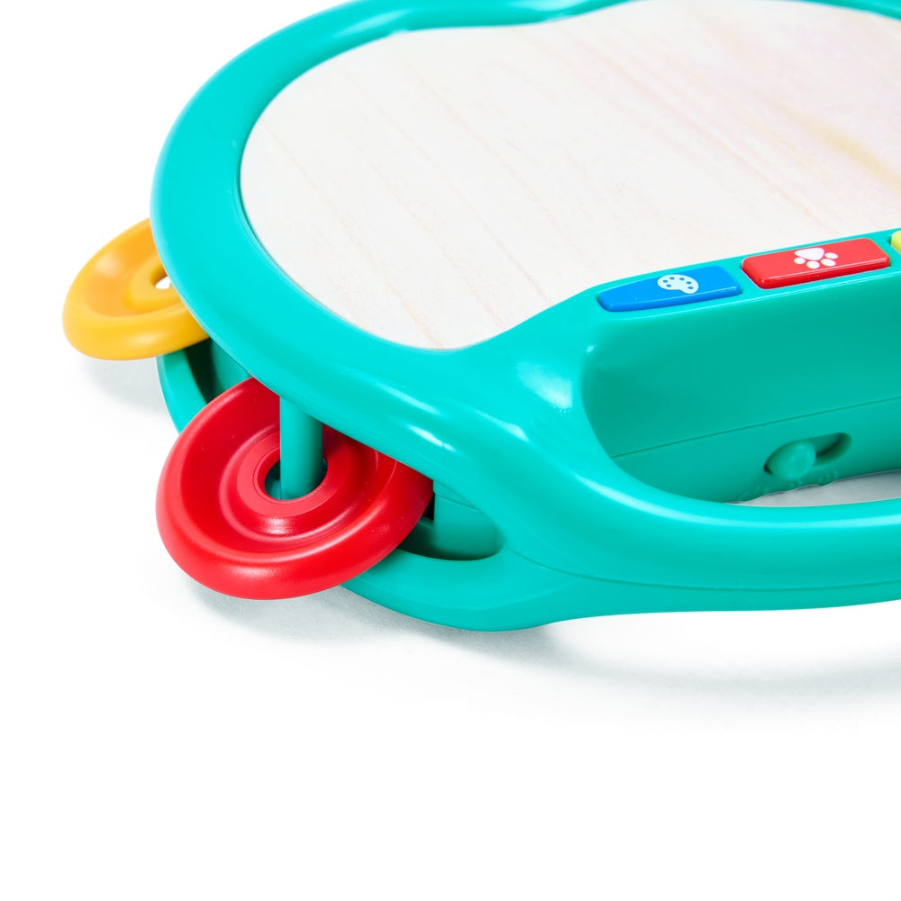 Hape - Pixel Beat Tambourine Toy - Preschool