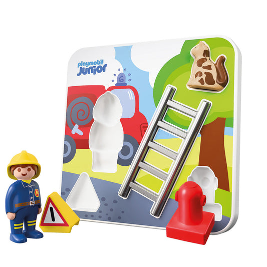 Playmobil - Playmobil Junior: Firefighter Puzzle - Preschool