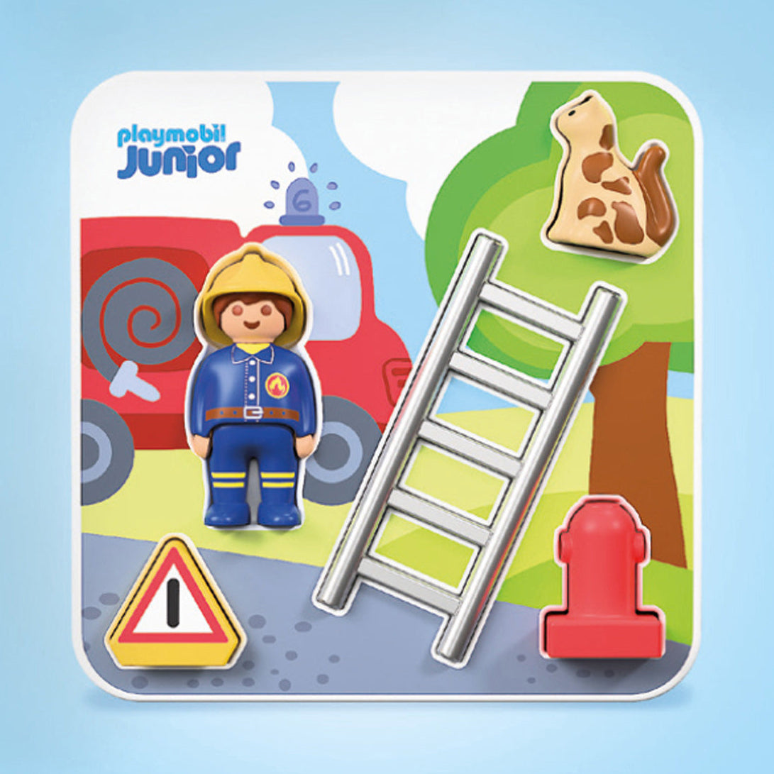Playmobil - Playmobil Junior: Firefighter Puzzle - Preschool