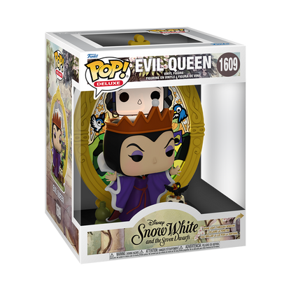 Funko - Pop! Deluxe Evil Queen (Snow White Stained Glass) - World of Funko