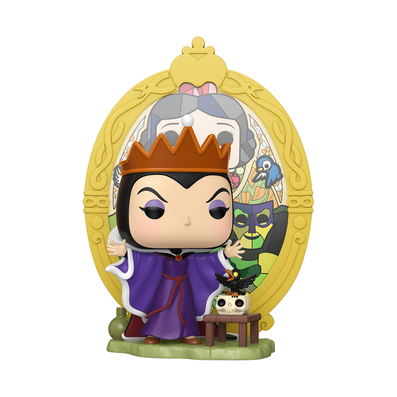 Funko - Pop! Deluxe Evil Queen (Snow White Stained Glass) - World of Funko