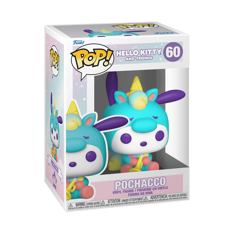 Funko - Pop! Pochacco Unicorn Party Figurine - World of Funko