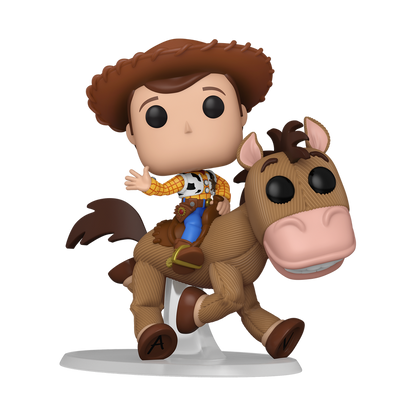 Funko - Pop! Rides Deluxe Woody on Bullseye (30th Anniversary) - World of Funko