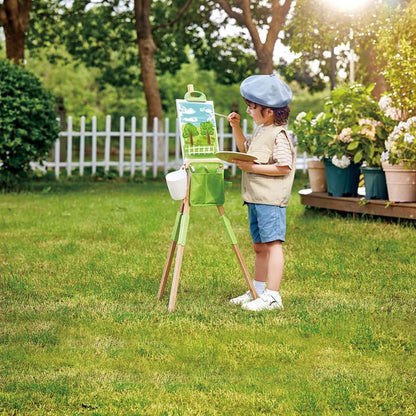Hape - Portable Bamboo Easel - Creativity