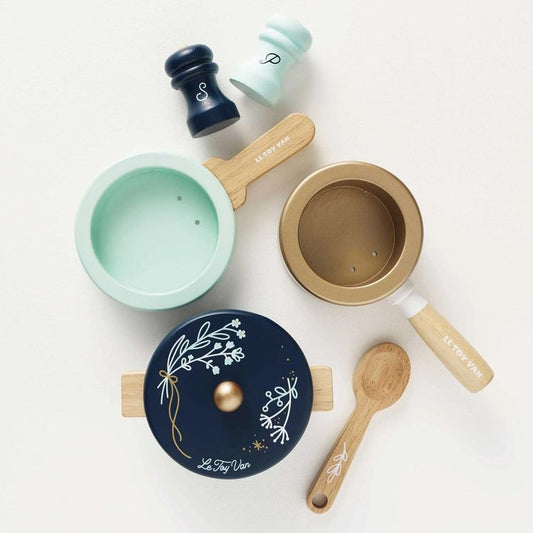 Le Toy Van - Pots & Pans Kitchen Accessories - Preschool