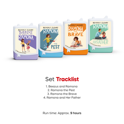 Tonies - Ramona Audiobook Tonies - 4 Pack - Electronics