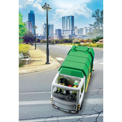 Playmobil - Recycling Truck with Accessories and 2 Figures - Preschool
