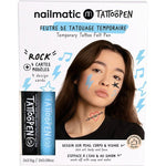Nailmatic - Rock 'N Roll Tattoo Pen Set for Kids - Trend Accessories