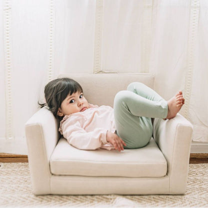 Wonder & Wise - Rolling Along Square Interactive Chair - Neutral - Room Decor