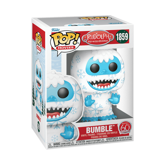 Funko - Rudolph the Red-Nosed Reindeer Pop! Bumble (Snowflake Fur) - World of Funko