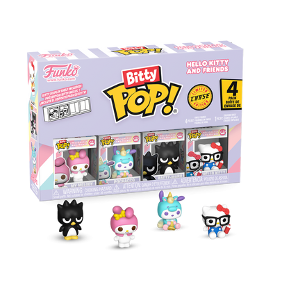 Funko - Sanrio Bitty Pop! Hello Kitty and Friends 4-Pack Series 4 - World of Funko