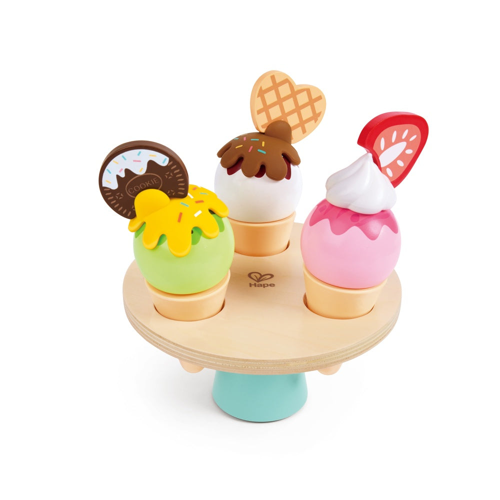 Hape - Scoop & Serve Ice Cream Set - Preschool