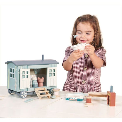 Tender Leaf Toys - Secret Meadow Shepherd's Hut - Preschool