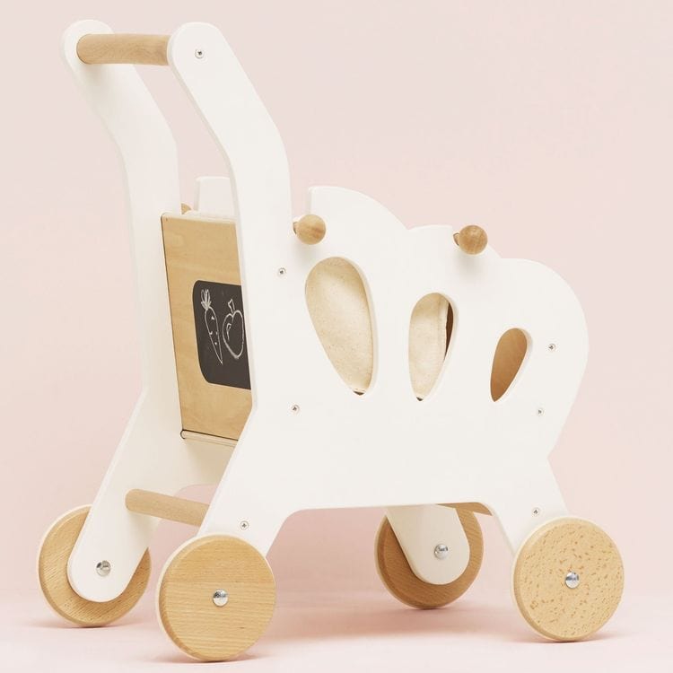 Le Toy Van - Shopping Grocery Trolley & Bag - Preschool