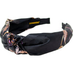 Zomi Gem - Silk Knot Headband - Black - Trend Accessories