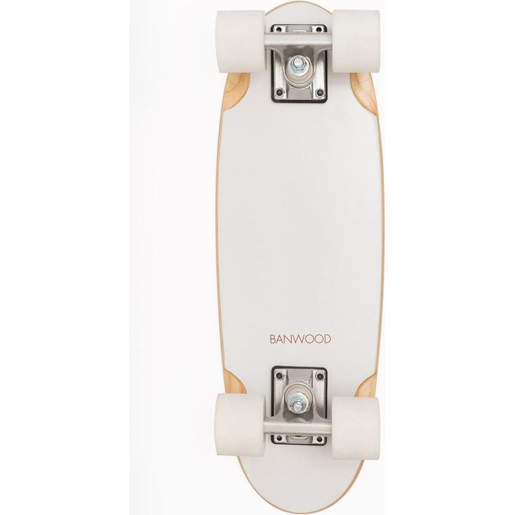 Banwood - Skateboard - White - Outdoor
