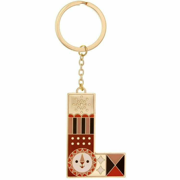FAO Schwarz - Small Initial FAO Keychain - Letter L - Souvenirs