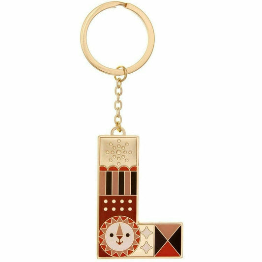 FAO Schwarz - Small Initial FAO Keychain - Letter L - Souvenirs