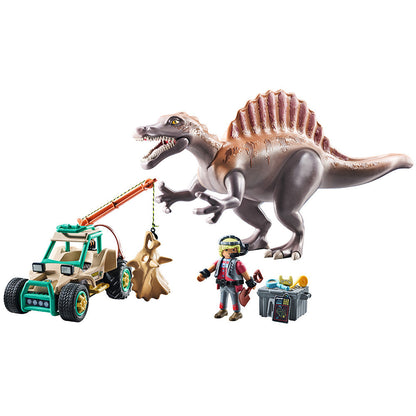 Playmobil - Spinosaurus Attack Playset - Preschool