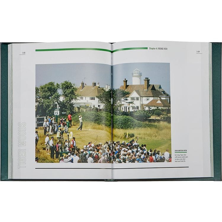 Graphic Image - Sports Illustrated Tiger Woods 25 Year Special Edition Leather Book - Books