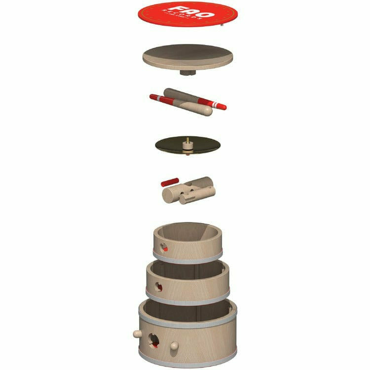 FAO Schwarz - Stage Stars Wooden Guitar and Drum Set - Preschool