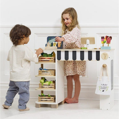 Le Toy Van - Supermarket Till Checkout & Accessories - Preschool
