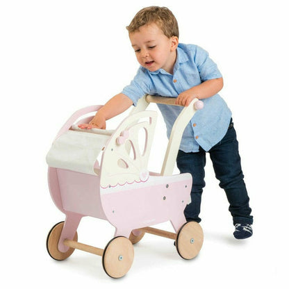 Le Toy Van - Sweet Dreams Doll Pram - Preschool