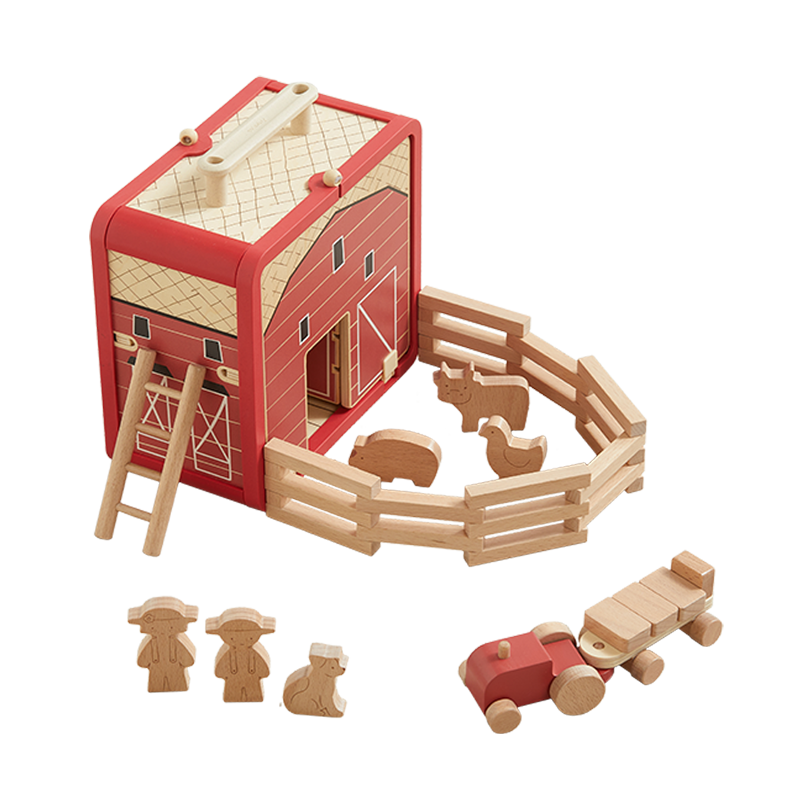 Wonder & Wise - Take With Me Farm Playset - Preschool