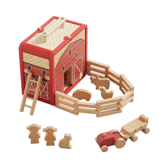 Wonder & Wise - Take With Me Farm Playset - Preschool