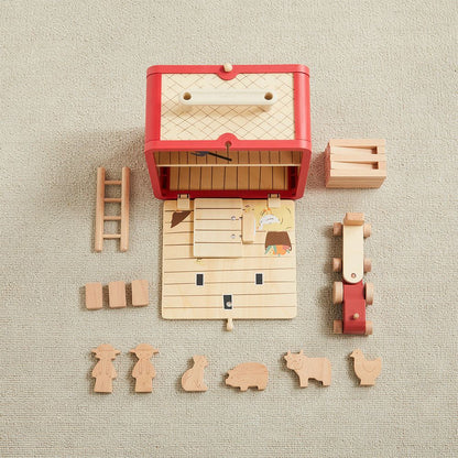 Wonder & Wise - Take With Me Farm Playset - Preschool