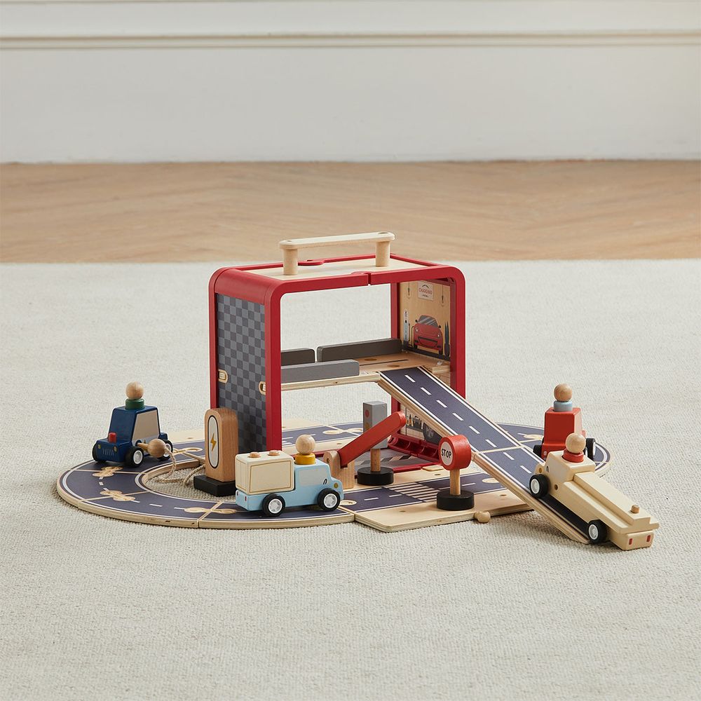 Wonder & Wise - Take With Me Garage Playset - Preschool