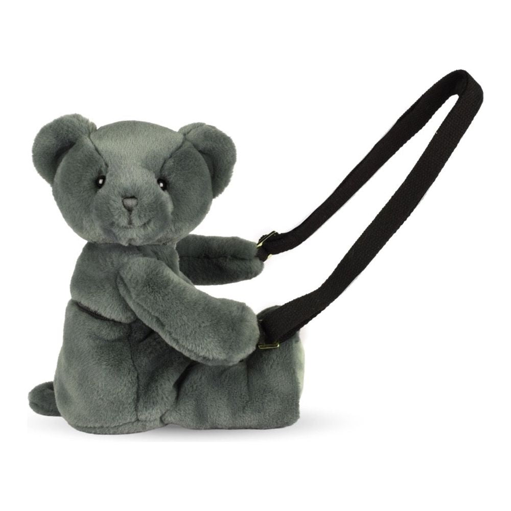 DouDou - Teddy Bear Plush Bag - Khaki - Plush