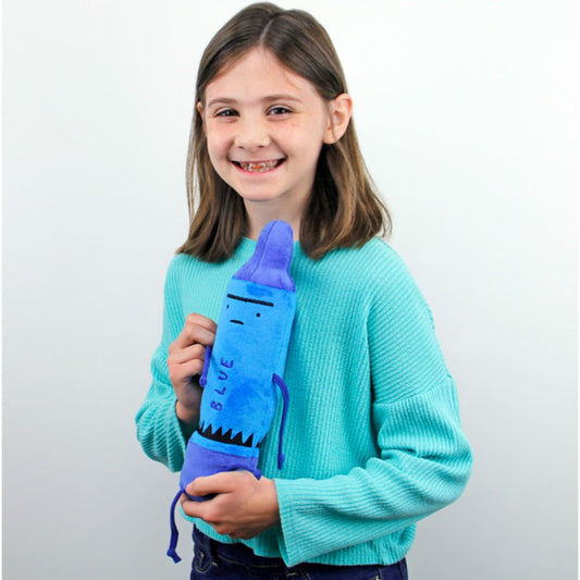 MerryMakers - The Day the Crayons Quit Plush - Blue - Plush